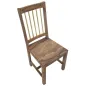 KRZESŁO ELEGANT SHEESHAM 45 50 100 cm ZESTAW 2 SZT.